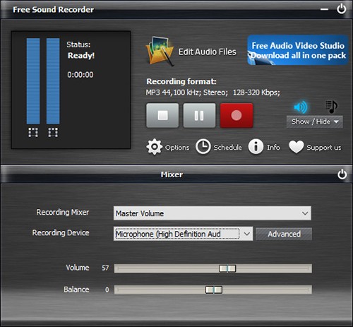 Audio Recorder Free Download Mac